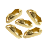 Conector Cadena Dorada 50 Pzas