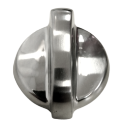 Perilla Plástico Cromada Entrada Chica