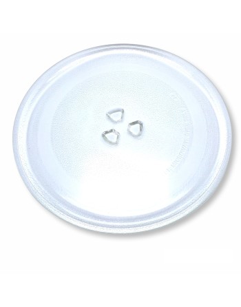 Plato de Cristal 31.5 cm de Diámetro Trébol