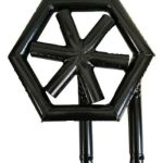 Quemador Doble Estrella sin Codo T. Ventury Troquelada