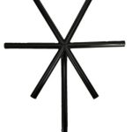 Quemador Estrella 50x34, S/Codo, T. Ventury Troquelada